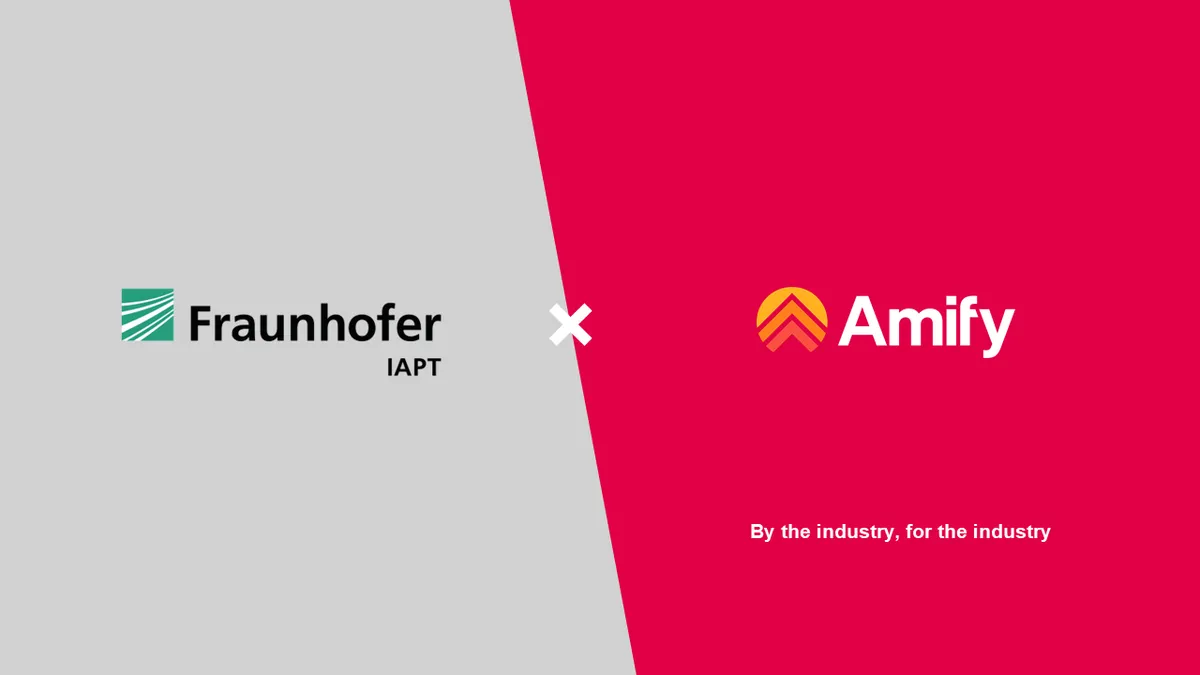 Fraunhofer IAPT and Amify partnership graphic