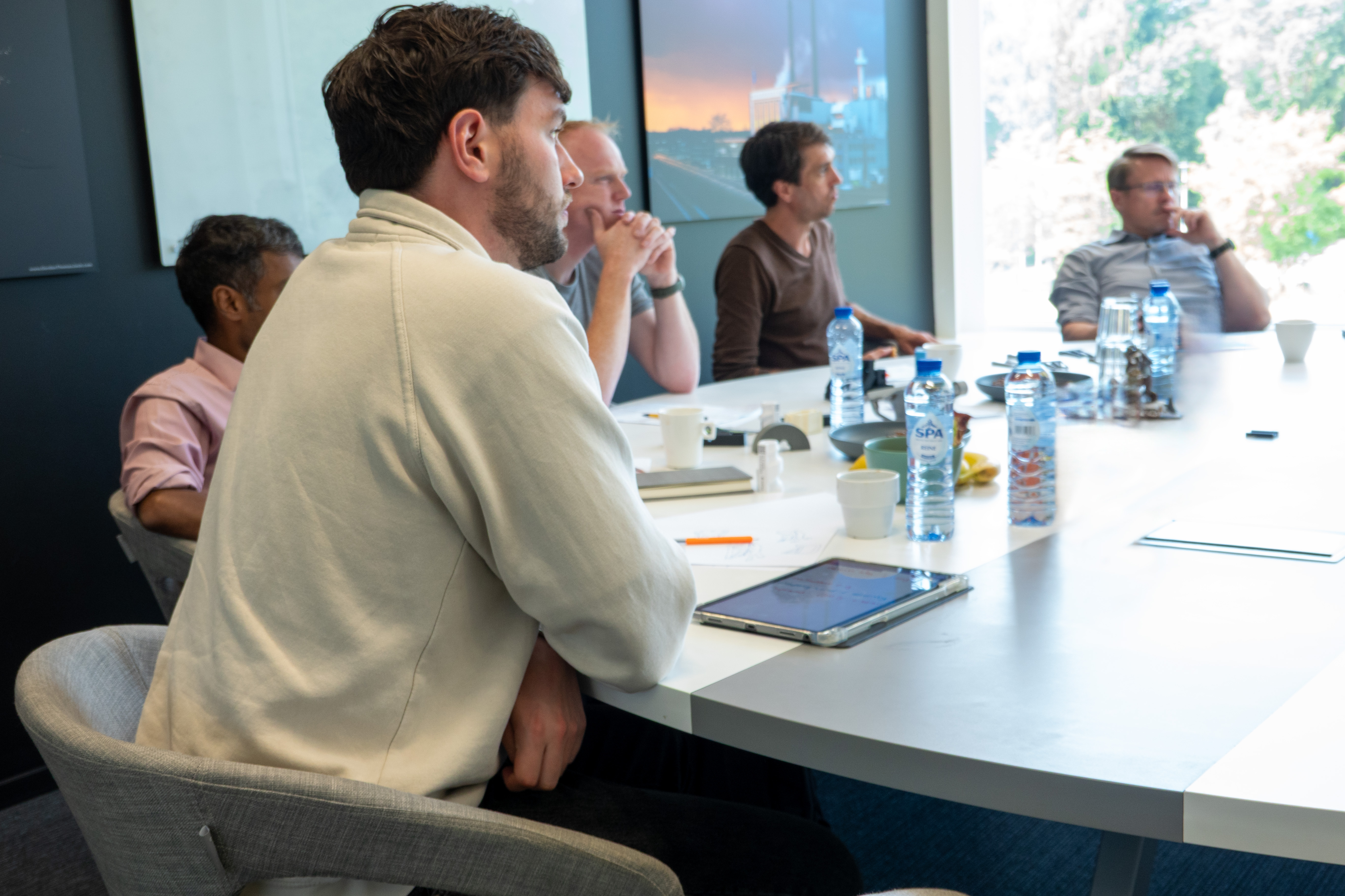 In-company workshop session